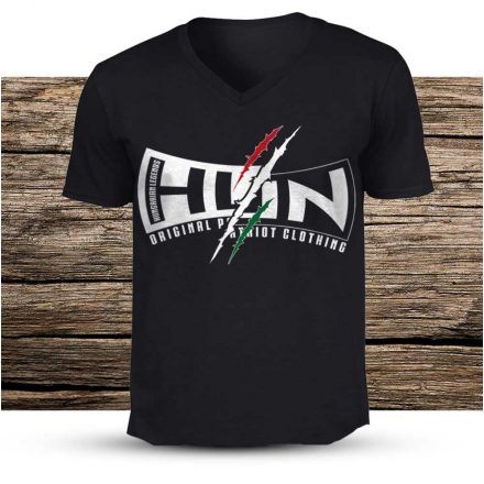 HUN - Patriot Clothing férfi v-nyakú póló