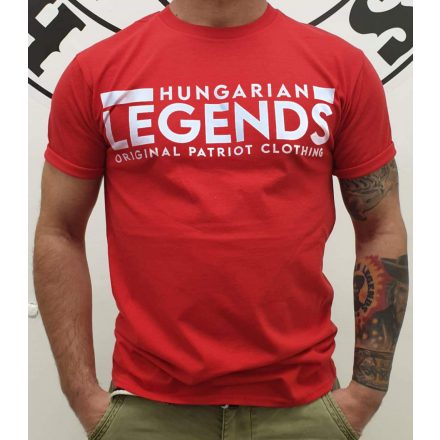 Hungarian Legends - Original Patriot Brand férfi rövid ujjú póló